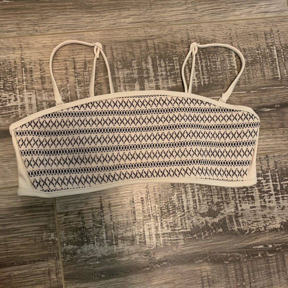 aeire bandeau swimsuit top